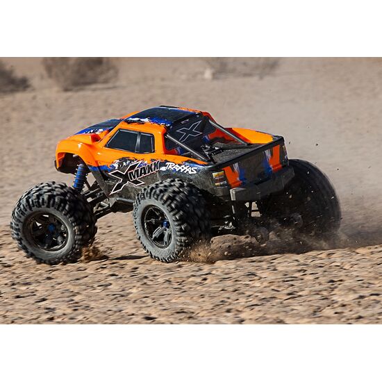 LEM77086-4OX-M.TRUCK X-MAXX 8S ORANGEX 4WD EP RTR TQi 2.4GHz BRUSHLESS (sans accu et chargeur)