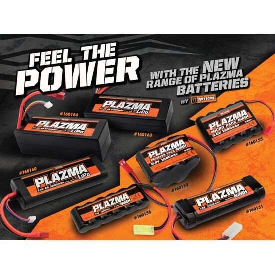 HPI160163-Plazma 11.1V 5300mAh 40C LiPo Battery Pack 58.83Wh