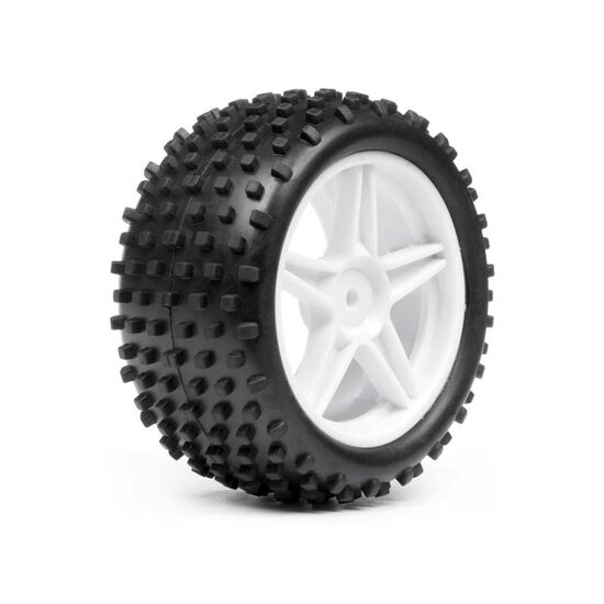 STRADA - Pneus Buggy 1:10 montés sur jantes blanches, 4 image