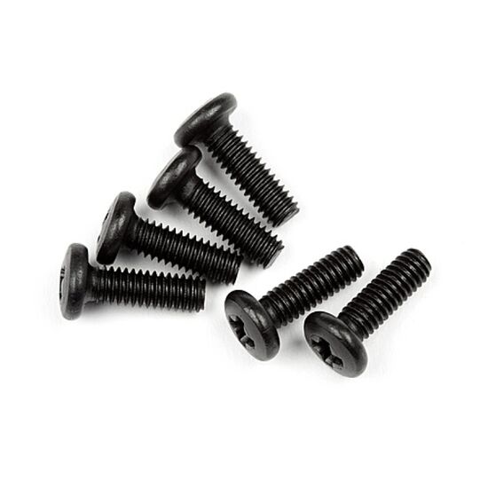 Button Head Screw M2.5 x 8mm 6Pcs