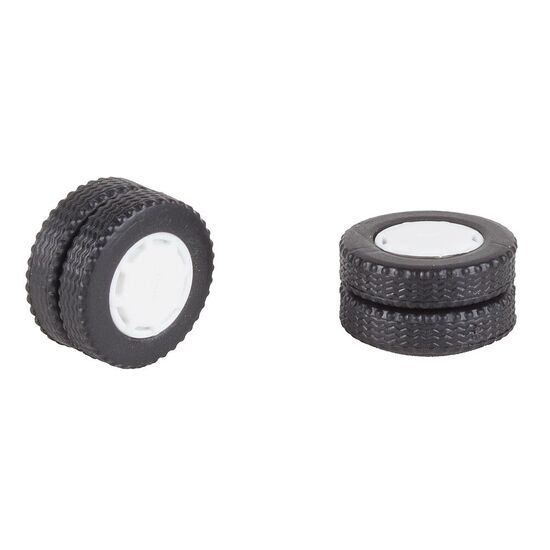 2 roues complètes (pneus jumelés) Pneus + jantes pour bus