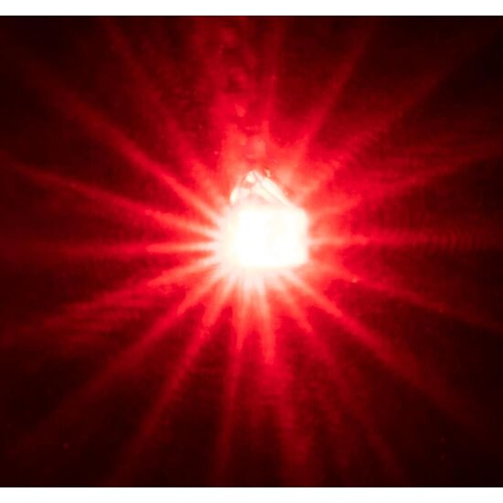 5 LED rouges auto-clignotantes
