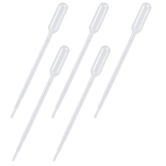 Pipettes en plastique 5 pièces