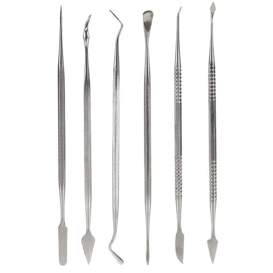 6 spatules de modelage