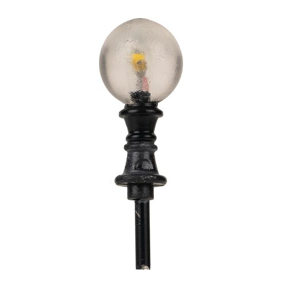 Luminaire de chemin LED Boule blanc chaud 3 pièces