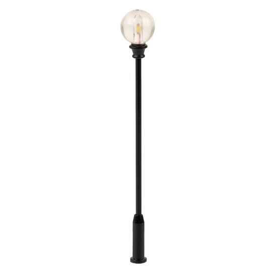 Réverbère de parking LED sphérique blanc chaud