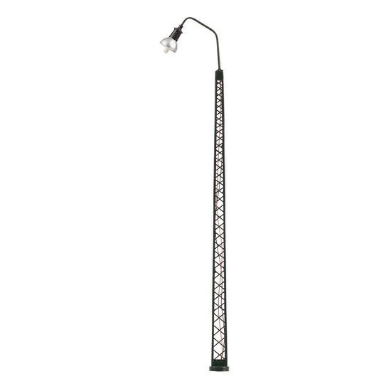 Luminaire LED en arc de mât à grille blanc chaud