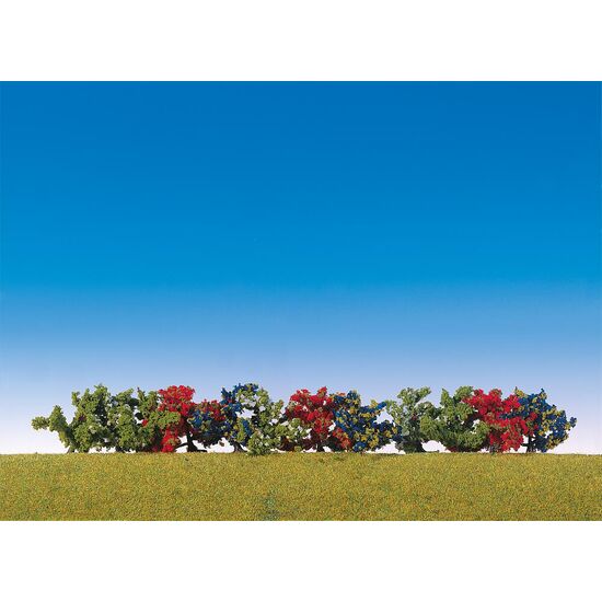 12 buissons de couleurs assorties