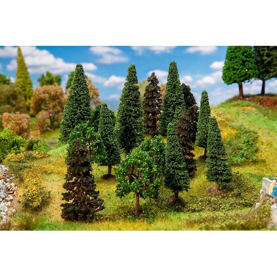 15 arbres de forêt mixte triés