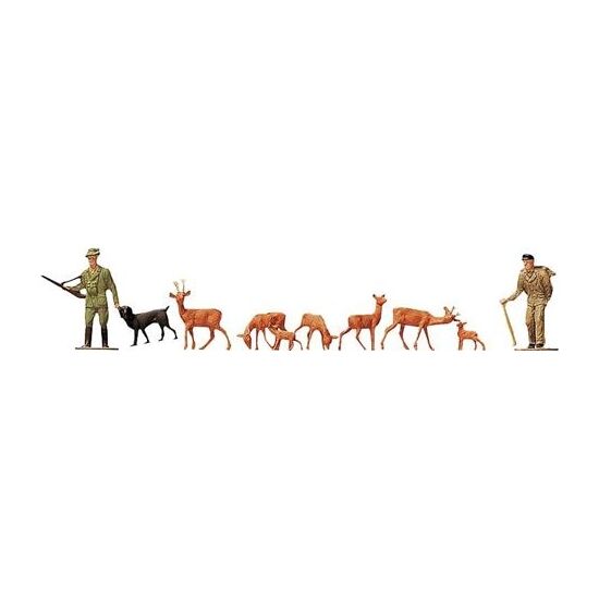 Jaeger, Holzarbeiter, Rehe