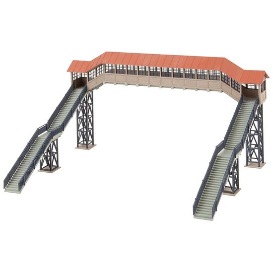 Pont pour piétons avec toit, 2 image