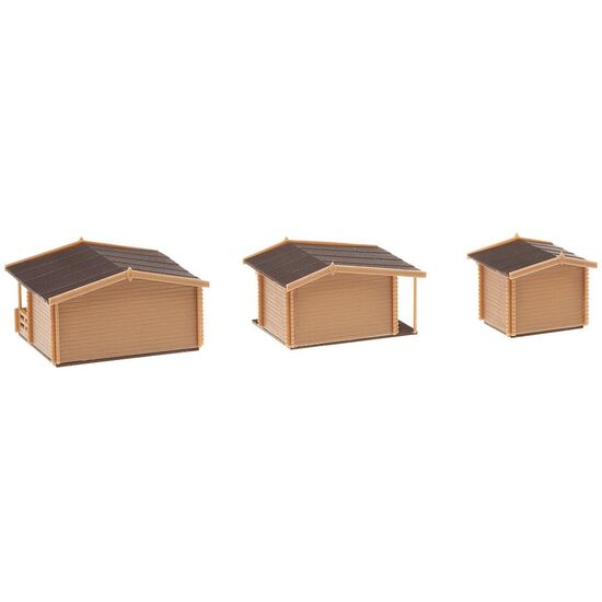 3 abris de jardin, 3 image