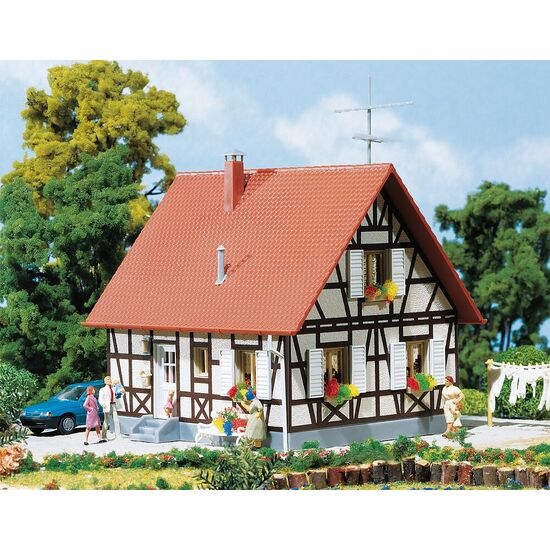 Maison individuelle avec colombage