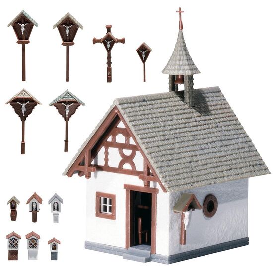 Chapelle avec croix de chemin, 2 image