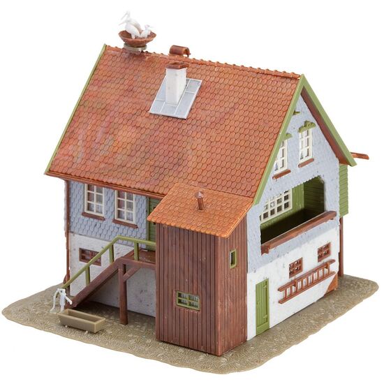 Maison avec nid de cigogne, 3 image