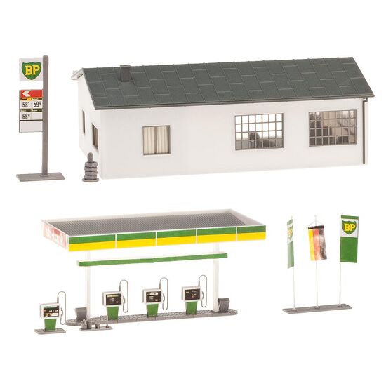 Station-service avec bâtiment de service, 3 image