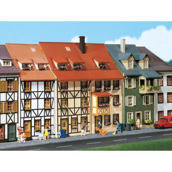 2 maisons en relief