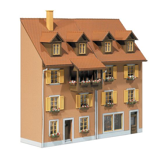 2 maisons en relief, 2 image