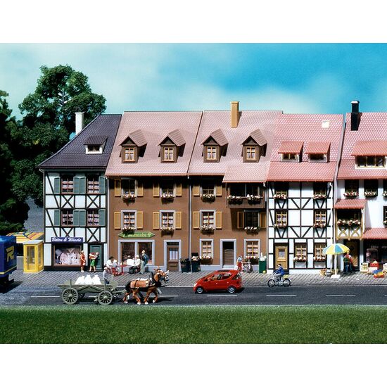 2 maisons en relief