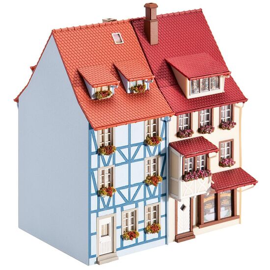 2 maisons de petite ville avec encorbellement, 2 image