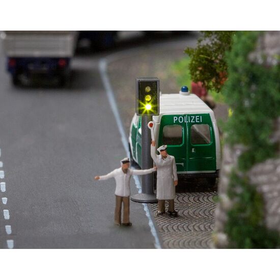 2 feux de signalisation à LED