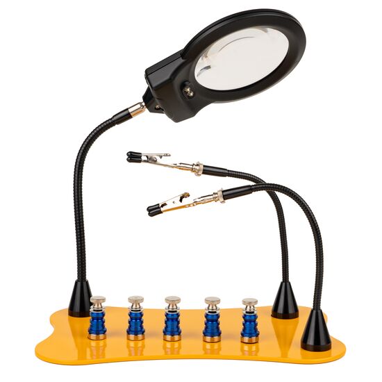 Station de soudage et de travail avec lampe loupe, 2 image