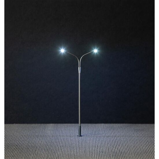 Éclairage public LED Lampes fouet blanc froid 3 pièces, 2 image