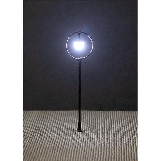 LED-Parklaterne  Kugel-Hängeleuchte  kaltweiss, 2 image