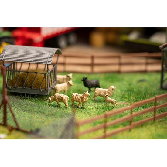 Figuren-Set mit Mini-Sound-Effekt Schafe