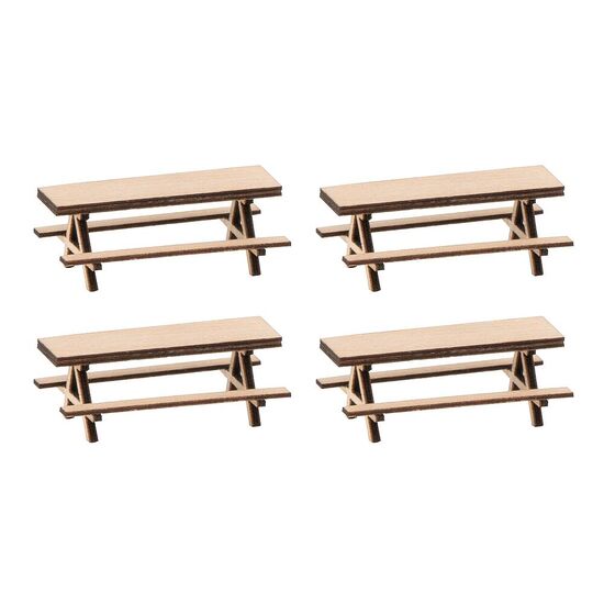 4 bancs de pique-nique, 2 image