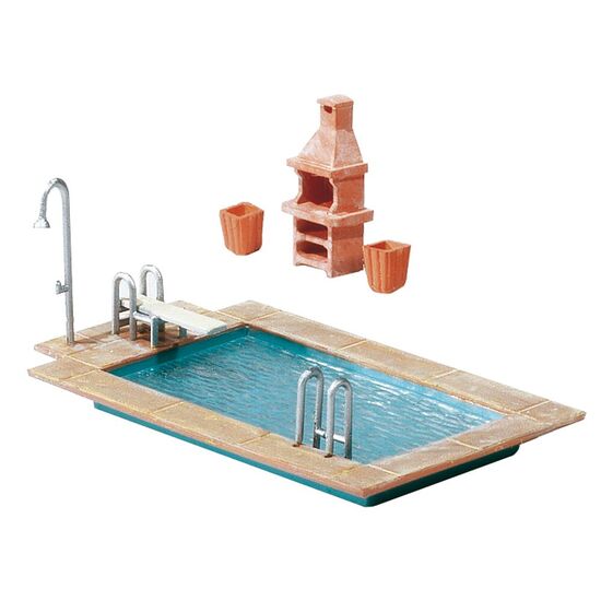 Piscine et abri de jardin, 2 image