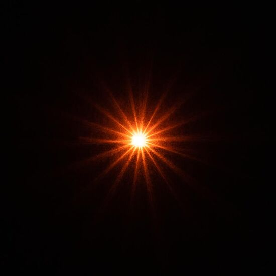 5 selbstblinkende LED  gelb