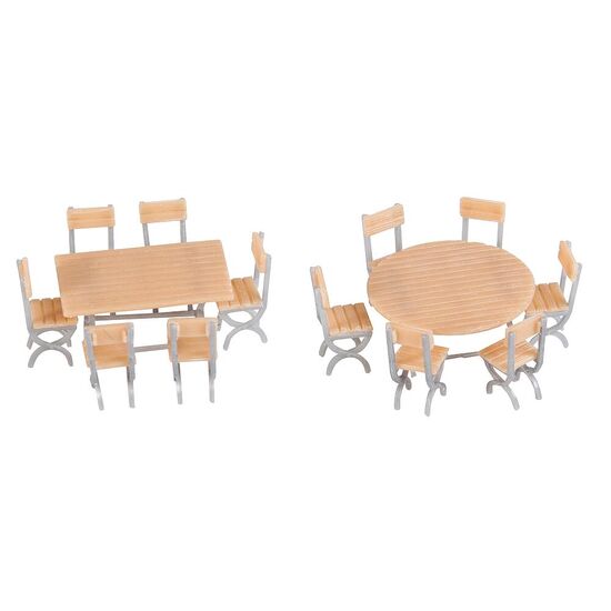 2 tables et 12 chaises, 2 image