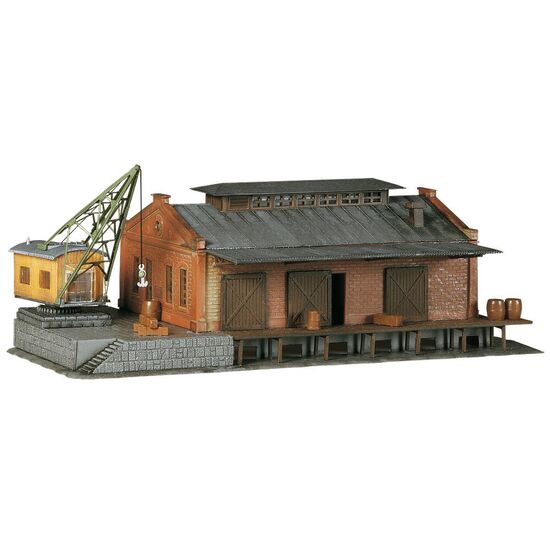 Halle de marchandises avec grue de chargement, 2 image
