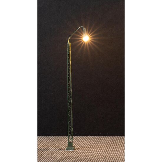Luminaire LED en arc de mât à grille blanc froid, 2 image