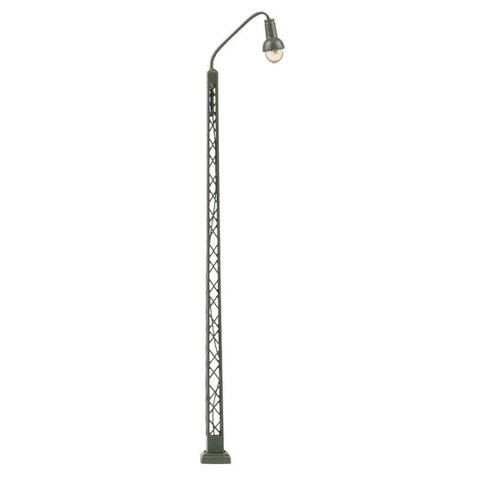 Luminaire LED en arc de mât à grille blanc froid