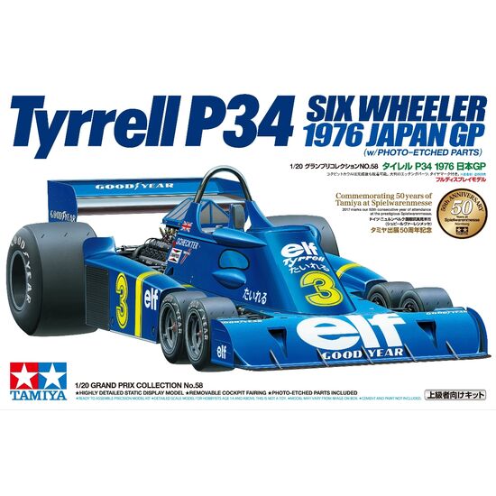 Tyrrell P34 Six Wh. 1976 Japan GP (PE-Parts), 2 image