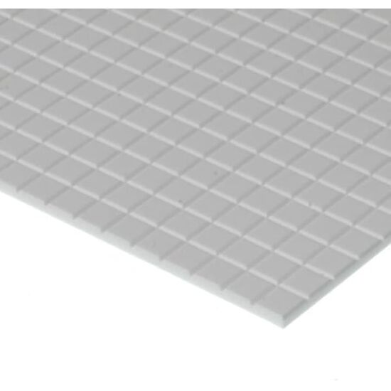 (1.0mm) Platte  weiss (15x30cm) Plättli.  0.90mm