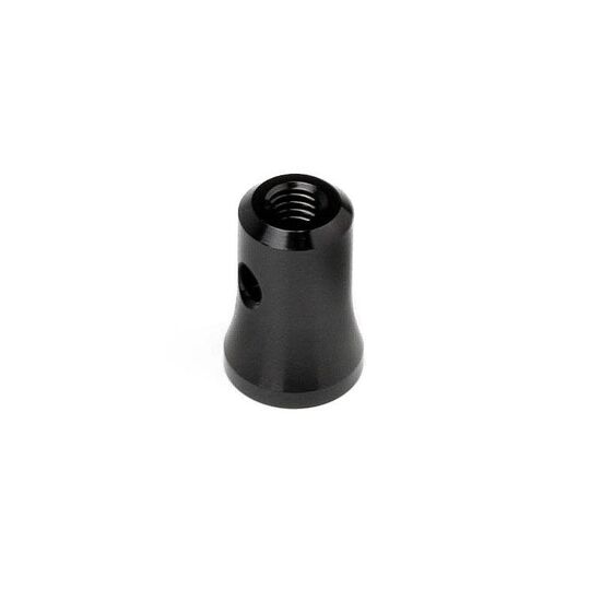 Aluminium exhaust pipe mount v2 (black)