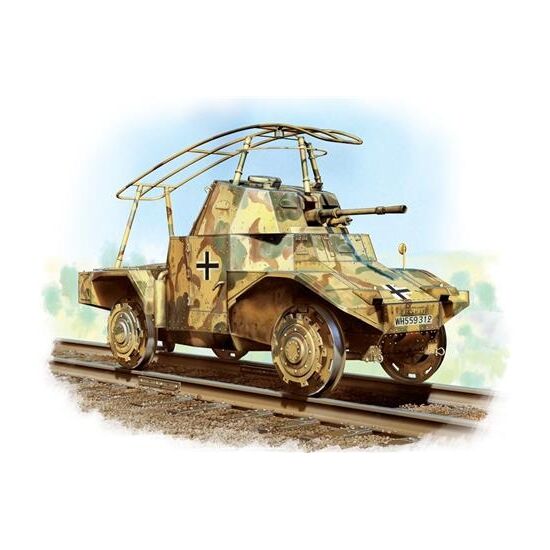 German Armored Railway Vehicle P204(f)