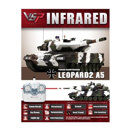 German Leopard2 A5 Winter - 2.4G