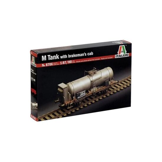 M Tank car with brakeman's cab