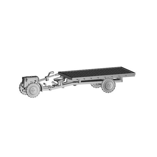 Set Hürlimann D210 mit Rapid und Anhänger 2-er Set