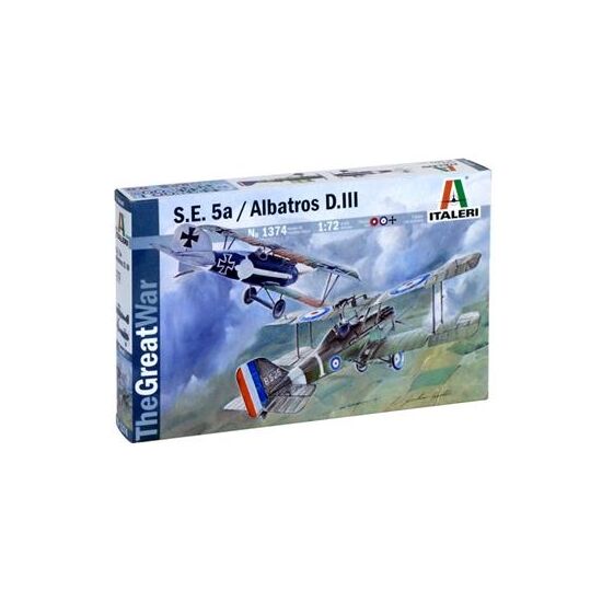 S.E.5a + Albatros D.III
