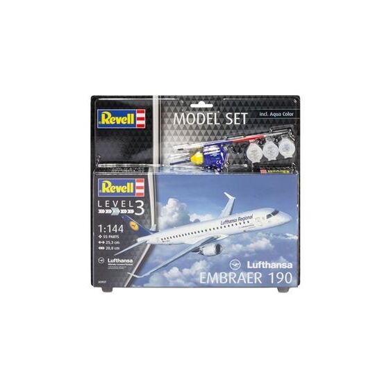 Model Set Embraer 190 Lufthansa