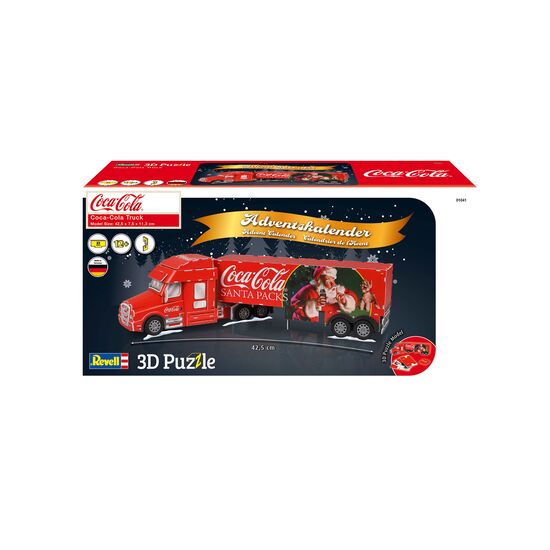 Calendrier de l'avent 3D camion Coca Cola, 5 image