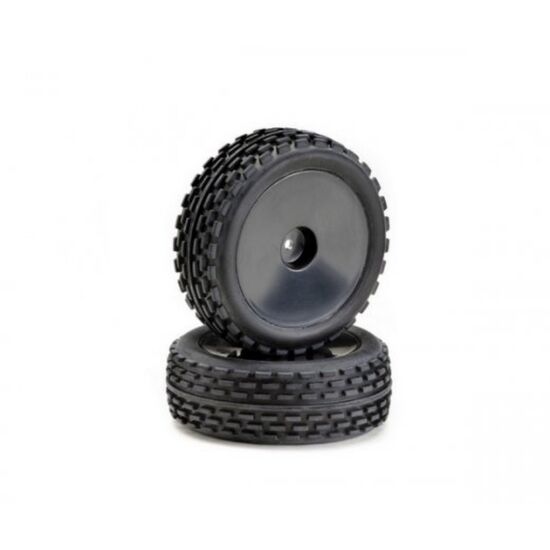 Räderset Buggy Disc  Offroad  vorne schwarz 1:10 (2)