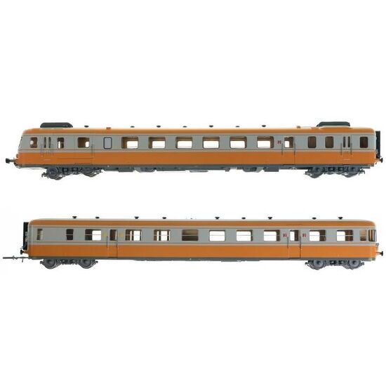 SNCF RGP2 D-Triebzug 2-teilig orange/inox Ep.IV, 2 image