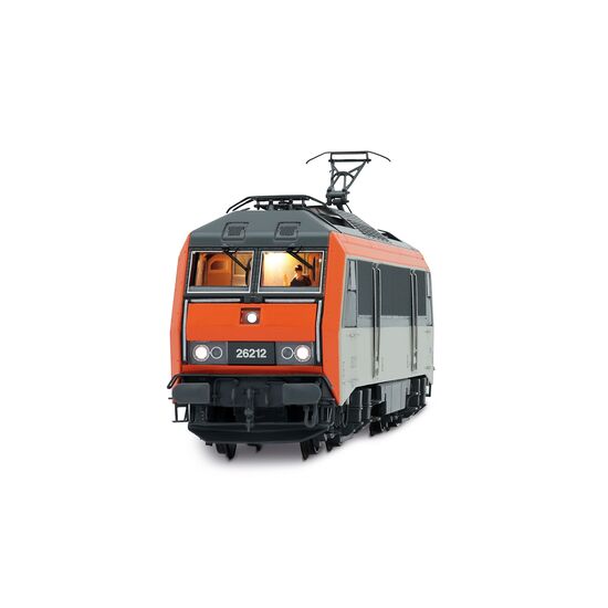 SNCF Locomotive El à 4 essieux BB 26212 3 feux de pointe orange Logo casquette Ep.IV-V, 2 image