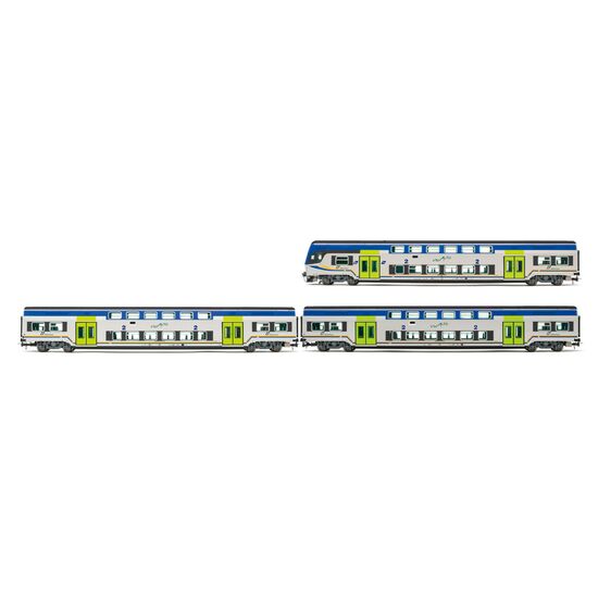 FS Trenitalia 3 voitures voyageurs Vivalto, 3 image